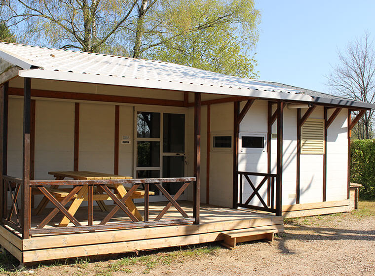 Gitotel chalet for six people camping Val d'Amour